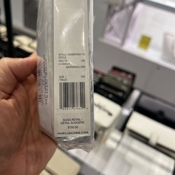 NWT Marc Jacobs Leather Bifold wallet 4S5SMP078S01 MARSHMALLOW - Picture 10 of 11